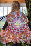 OS Tie Dye Kimono Duster