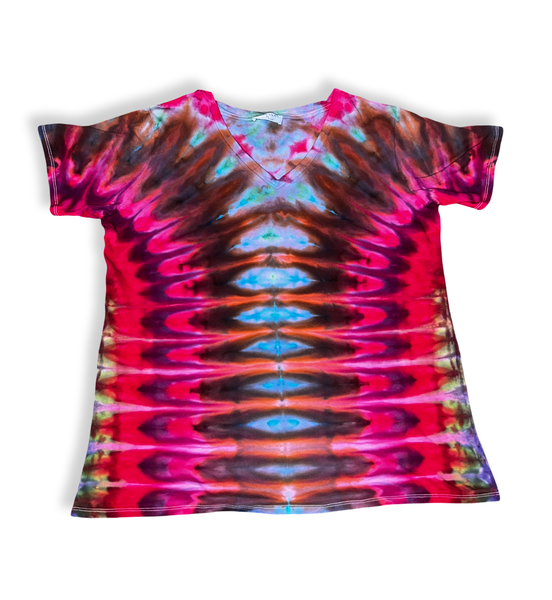 XL Ladies V-Neck Tee