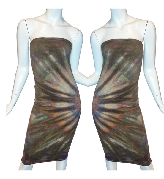 M Tie Dye Tube Dress Ithaca Tie Dyes M Tie Dye Tube Dress Ithaca Tie Dyes
