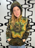 S/M Tie Dye Pullover Hoodie