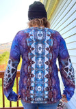 L Tie Dye Unisex Long Sleeve Shirt