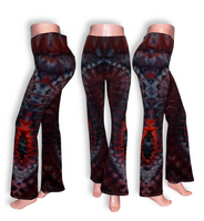 Tie dye yoga pants