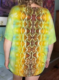 2X Tie Dye Overzied Top