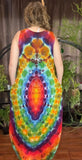 2XL Tie Dye Pocket Maxi Dress
