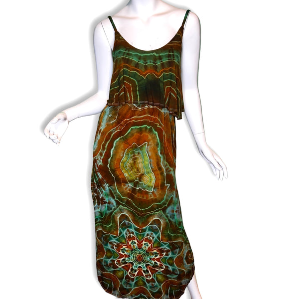 Medium Maxi Flounce Dress