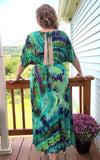 L/XL Tie Dye Maxi Dress