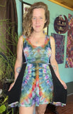 L Tie Dye Mini Dress