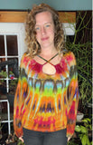 S Tie Dye Strappy Top