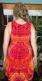 M Tie Dye Mini Dress
