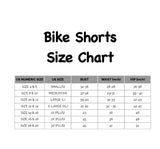 M Tie Dye Bike Shorts