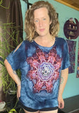 1X Tie Dye Overzied Top