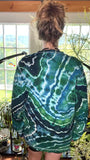 XL Tie Dye Henley Shirt