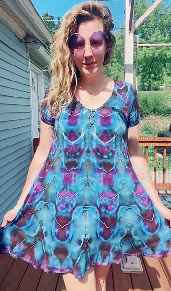 Tie dye dress