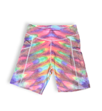 L Tie Dye Pocket Bike Shorts