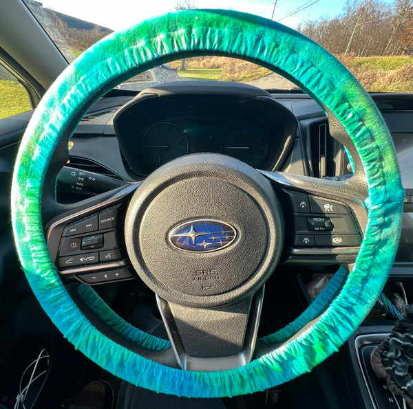 Tie Dye Steering Wheel Cover
