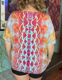 1X Tie Dye Overzied Top