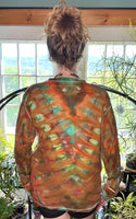 L Tie Dye Henley Shirt