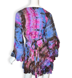 XS/S Tie Dye Wrap Dress