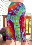 1X Tie Dye Midi Skirt