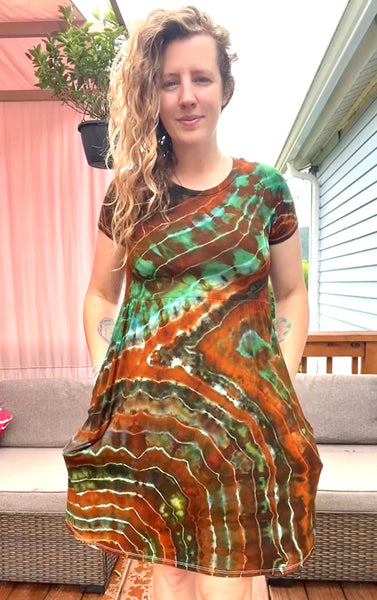 L/XL Short Sleeve Mini Dress