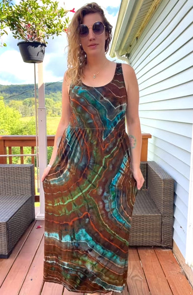 Tie Dye Maxi Dress