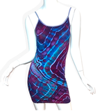 M Tie Dye Mini Dress