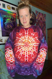 XL Tie Dye Unisex Long Sleeve Shirt