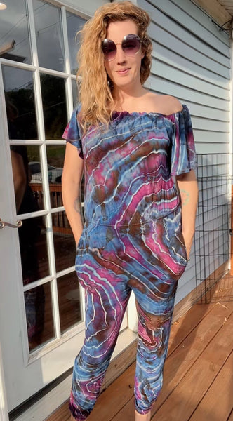 Tie dye jumpsuit