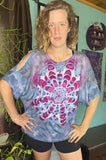 3X Tie Dye Overzied Top