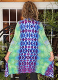 M Tie Dye Pocket Cardigan