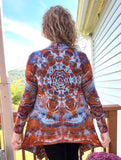 M/L Tie Dye Cardigan