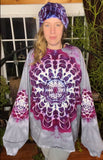 2XL Tie Dye Unisex Long Sleeve Shirt