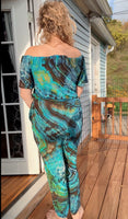 L/XL Tie Dye Jumpsuit