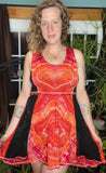 M Tie Dye Mini Dress