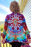 M/L Tie Dye Cardigan