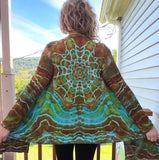 XL Tie Dye Cardigan