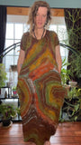M/L Tie Dye Maxi Dress
