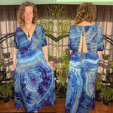 XL Tie Dye Maxi Dress *defect*