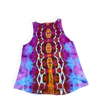 Small Tie Dye Flowy Tank Top