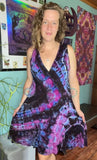 2X Tie Dye Pocket Mini Dress
