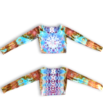 XL Tie Dye Crop Top