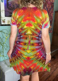 1X Tie Dye Wrap Dress
