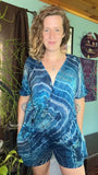 3X Tie Dye Romper