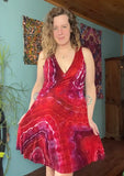 XL Tie Dye Pocket Mini Dress