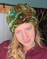 Tie Dye Velour Beanie