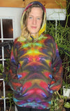 M/L Tie Dye Pullover Hoodie