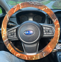 Tie Dye Steering Wheel Cover