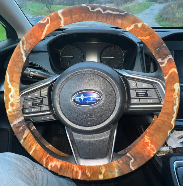 Tie Dye Steering Wheel Cover