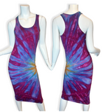 L Tie Dye Midi Dress