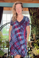 Tie dye dress, babydoll 